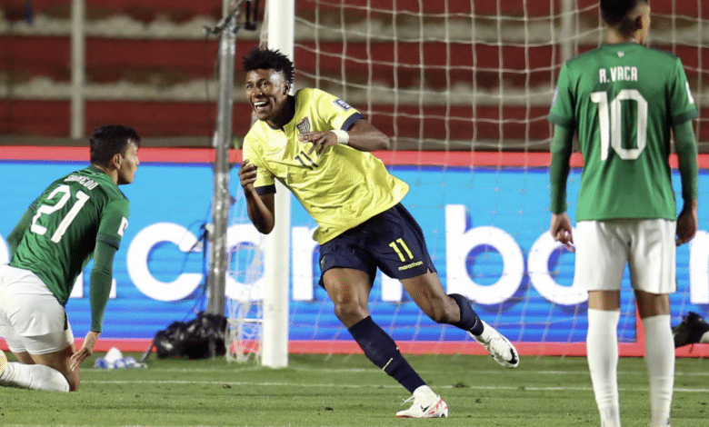 Ecuador vs. Bolivia, por un amistoso internacional en Estados Unidos.